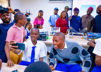 Sanwo-Olu Commissions SAIL Innovation Lab; Shettima Commends Senator Abiru, Wife