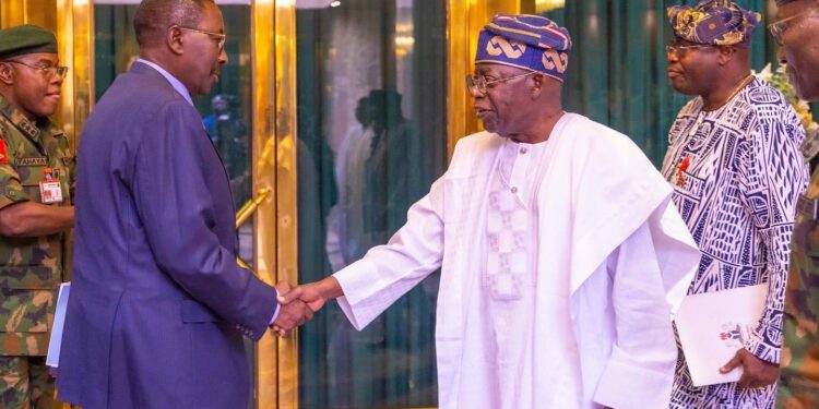 Tinubu Holds First Security Meeting With Service Chiefs