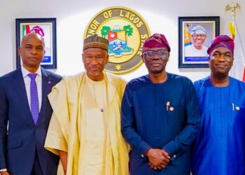 Photo News: Polaris Bank’s Board, Executive Management Pays Courtesy Visit To Gov Sanwo-Olu, Hamzat