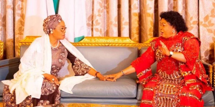 Patience Jonathan Assures Oluremi Tinubu Of Her Support