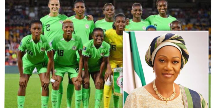 “I’m Proud Of You Girls”, First Lady Applauds Super Falcons’ Performance