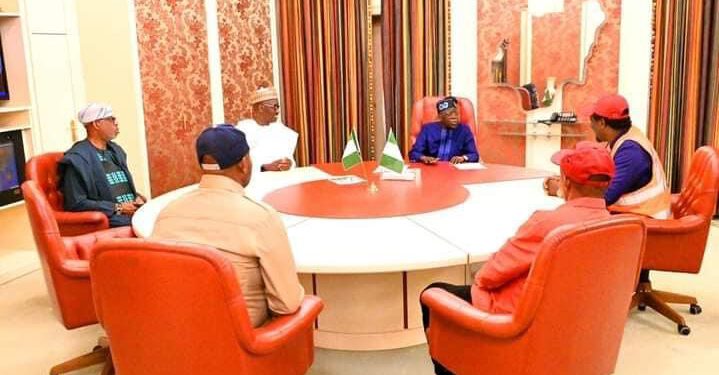 Tinubu Meets Labour Leaders Amid Protest In Aso Rock