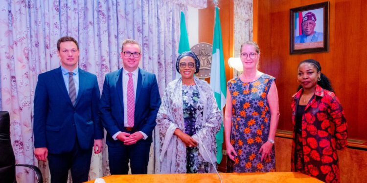 First Lady Oluremi Tinubu Receives German Ambassador To Nigeria