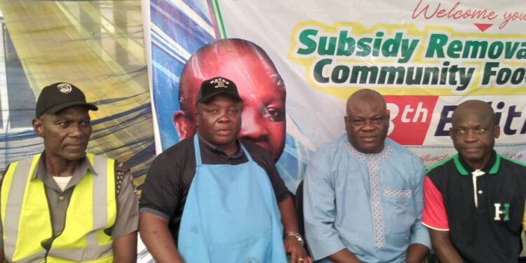 Subsidy Palliative: Lagos Island East LCDA Sells Food Items To Residents At Subsidized Rates
