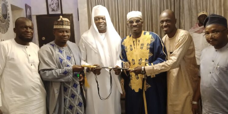 Birthday Special: Egbeyemi Receives Royal Peace Ambassadorial Sword
