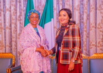 Nkeiruka Onyejeocha Visits Oluremi Tinubu CON