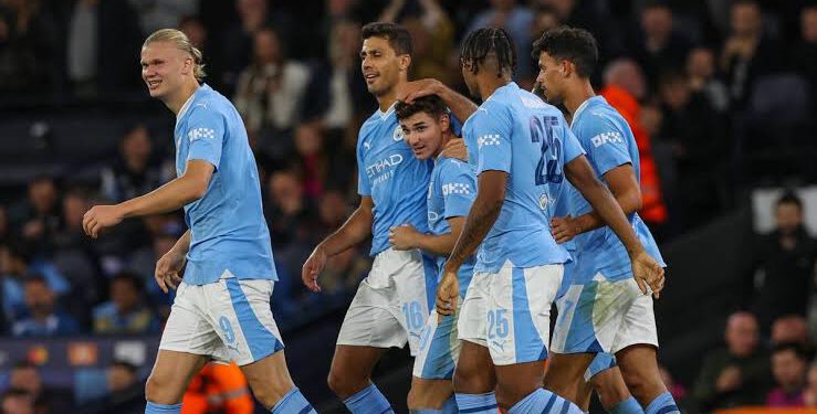 UCL: Alvarez Scores Twice In Champions, Man City Comeback Win Against Red Star