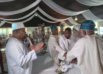 Inspiration FM’s Kolade And Zainab Ties The Nuptial Knot