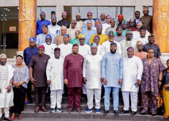 Just In: Southwest Speakers Meet In Lagos, As Oluomo, Ogundoyin, Others Commend Obasa’s Commitment To Legislative Principles