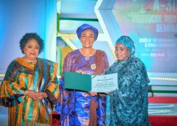 Oluremi Tinubu Urge Participants To Imbibe Lessons Learnt As Three-day Seminar On Protocol And Security End In Abuja