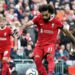 EPL: Salah Double Downs 10-man Everton, Sends Liverpool Top