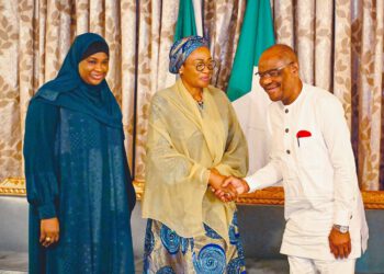 Wike Seeks Partnership With First Lady On Establishment Of Directorate For Women Affairs