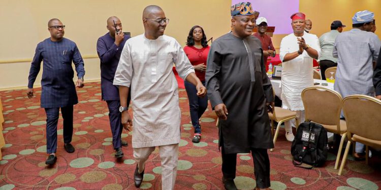 Budget Retreat: Obasa Says 2024 Budget Of Renewal Is New Year Present To Lagosians, As Sanwo-Olu Commend Lawmakers
