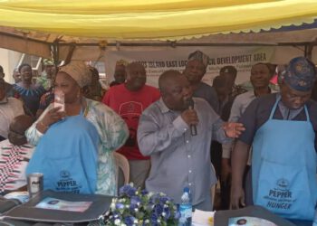 Alade Folawiyo Fulfills Campaign Promises, Holds 12th Subsidy Removal Palliative And Community Food Market For Residents