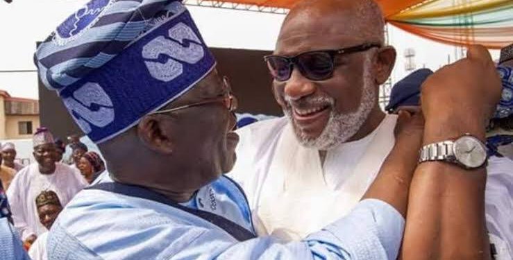 I Mourn My Fearless Brother, Rotimi Akeredolu – President Tinubu