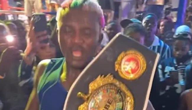 Portable Beats Charles Okocha In Celebrity Boxing Bout