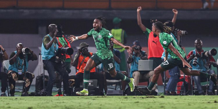 Super Eagles Defeat Indomitable Lions 2-0, Meet Angola In AFCON Q’finals