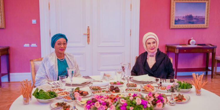 Oluremi Tinubu And Emine Erdogan Dine In Honor Of Nigerian Visit Amidst Naval Milestone
