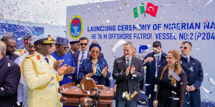 Oluremi Tinubu Launches High-End Navy Vessels In Turkish Partnership