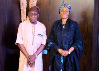 Photo News: Obj Felicitates with Oluremi Tinubu on Sallah Celebration