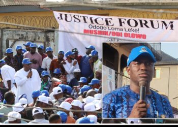 Justice Forum Demonstrates Grassroots Strength with Over 10,000 Attendees in Mushin/Odiolowo