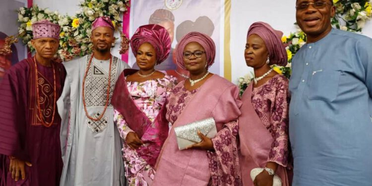 Rotimi Amaechi, Editors Grace The Nation Newspapers’ Photographer’s Son’s Wedding in Lagos