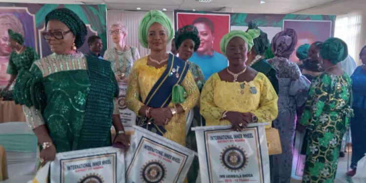 Adenike Sodipo Installed as Inner Wheel Club District 911 Chairman, Pledges Medical Outreach and Youth Empowerment