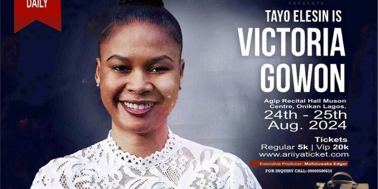 Tayo Elesin Takes Center Stage as Gowon Stageplay Premieres This Weekend