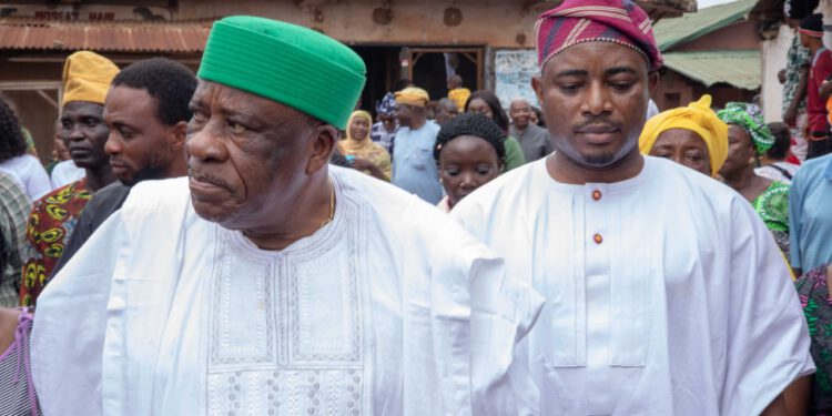 ESV Olamide Adigun Celebrates Senator Anthony Adefuye on His 80th Birthday