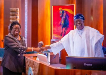 Tinubu Swears-In Kudirat Kekere-Ekun As Acting CJN