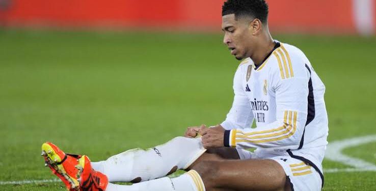 Ancelotti confirms Bellingham sidelined by calf injury