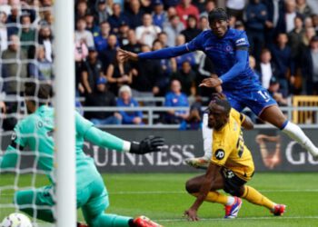 EPL: Madueke nets hat-trick as rampant Chelsea hit Wolves 6-2