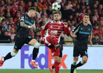 Bayer Leverkusen held to 1-1 draw by Brest