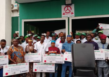 Lagos NURTW Empowers Families of Deceased Members with N40Million