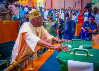 President Tinubu presents N49.7 trillion budget of restoration, urges more patience from Nigerians as reforms yield results