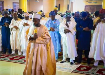 Lagos Imam to President Tinubu at Jumu’ah Prayer: You Have Not Disappointed Us