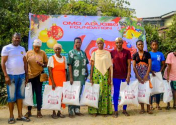 Omo Adugbo Foundation Brings Festive Cheer to Bariga with Annual Christmas Food Drive