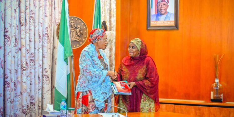 Oluremi Tinubu Calls for Reorientation Toward Hard Work and Patience, Pledges Support for NAPTIP’s Fight Against Human Trafficking