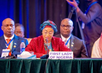 Oluremi Tinubu Advocates Sustainable Health Financing at AU Summit in Addis Ababa