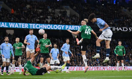 Man City survive FA Cup scare as O’Reilly sinks Plymouth