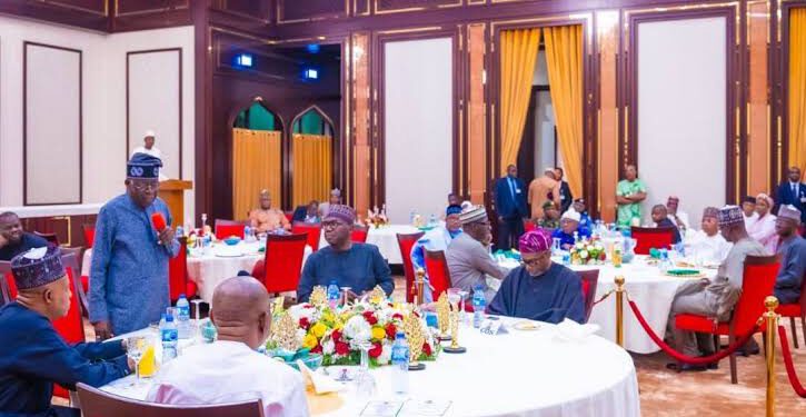 Tinubu Hosts Wike, Fubara, Governors, Ministers at Ramadan Iftar in Aso Rock