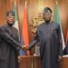 Tinubu Receives Rivers Administrator, Ibas, at Aso Villa