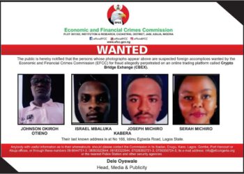 EFCC Declares 4 Foreigners, 4 Nigerians Wanted Over N1.3 Trillion CBEX Crypto Scam