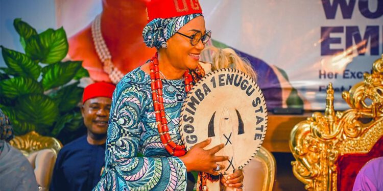 Oluremi Tinubu Honoured as Ugosimba I of Enugu for Championing Women Empowerment