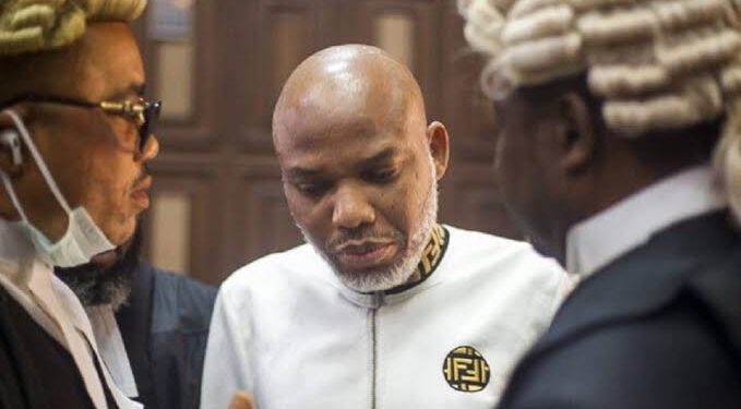 DSS Links Nnamdi Kanu’s Broadcasts to EndSARS Unrest as Defence Gets 14 Days to File No-Case Submission
