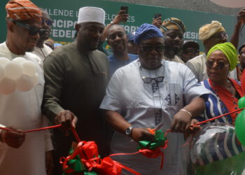 Hakeem Muri-Okunola, Stakeholders Hail Fuad Atanda-Lawal at Commissioning of Remodelled Ikoyi-Obalende Secretariat, Road Projects