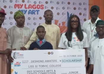 Gov Sanwo-Olu’s Aide Empowers Young Creatives at Eko Schools Arts and Crafts Grand Finale