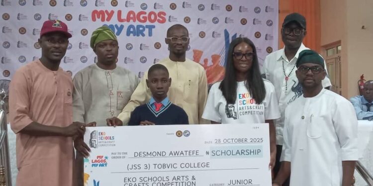 Gov Sanwo-Olu’s Aide Empowers Young Creatives at Eko Schools Arts and Crafts Grand Finale