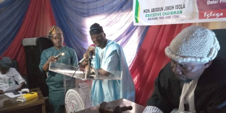 Ejigbadero Unveils ₦7.87bn 2026 Budget for Infrastructure and Social Development in Agbado Oke-Odo LCDA