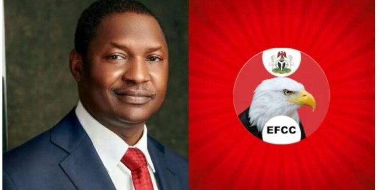 EFCC Grills Ex-Justice Minister Malami Over Terror Funding, Missing Abacha Loot and N10bn Investments